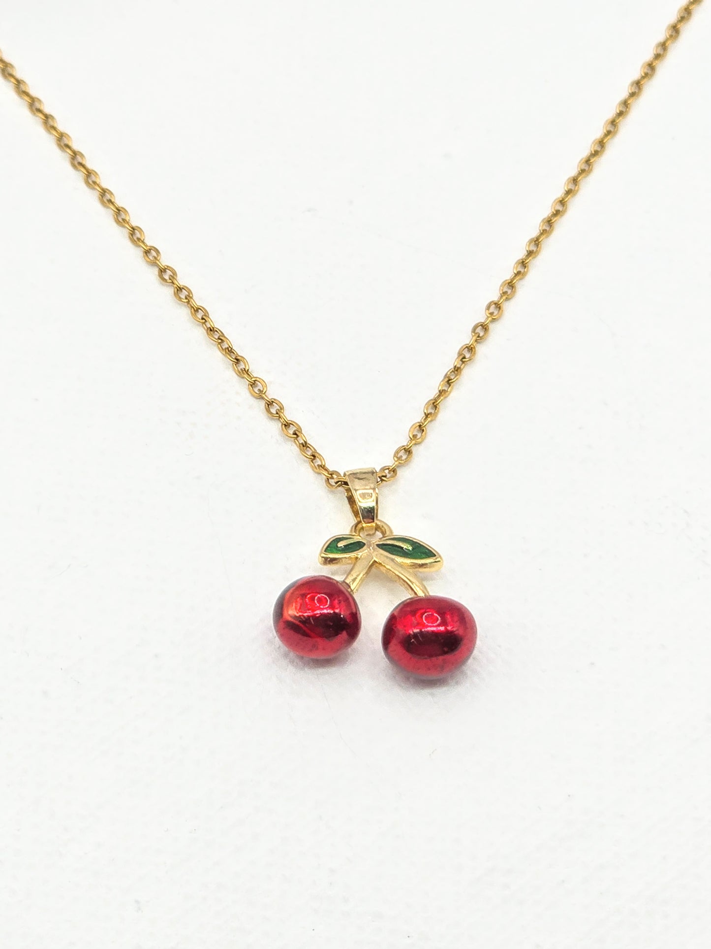 Cherry Red Necklace