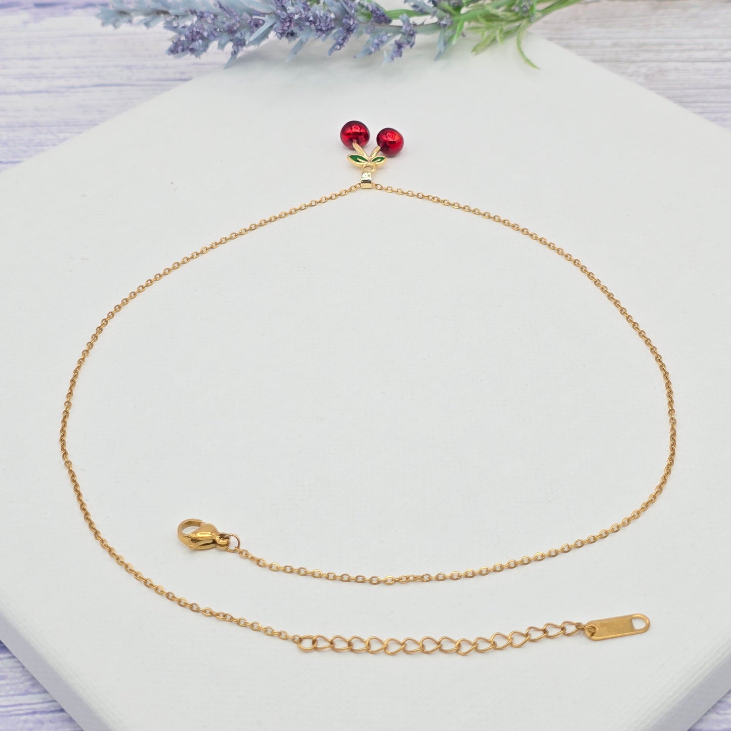 Cherry Red Necklace