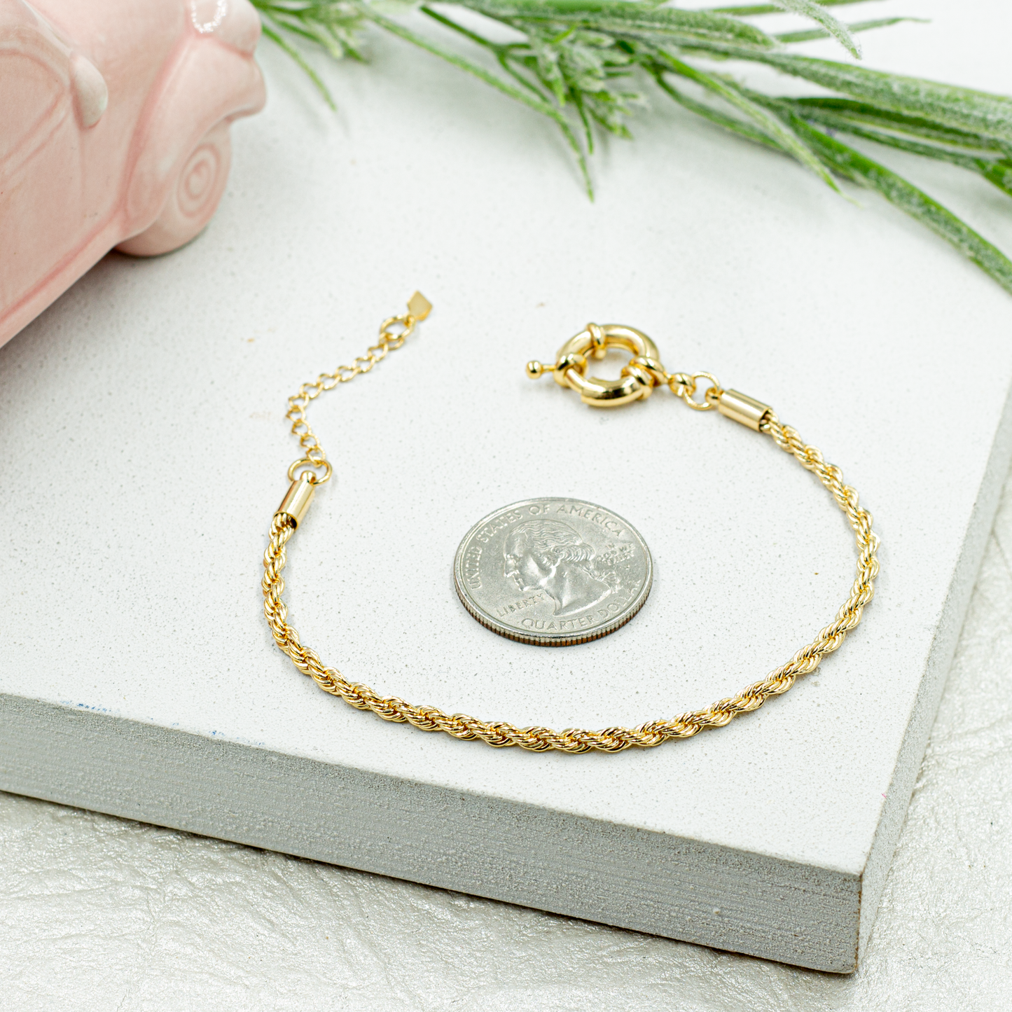 Rope Boya Clasp Bracelet