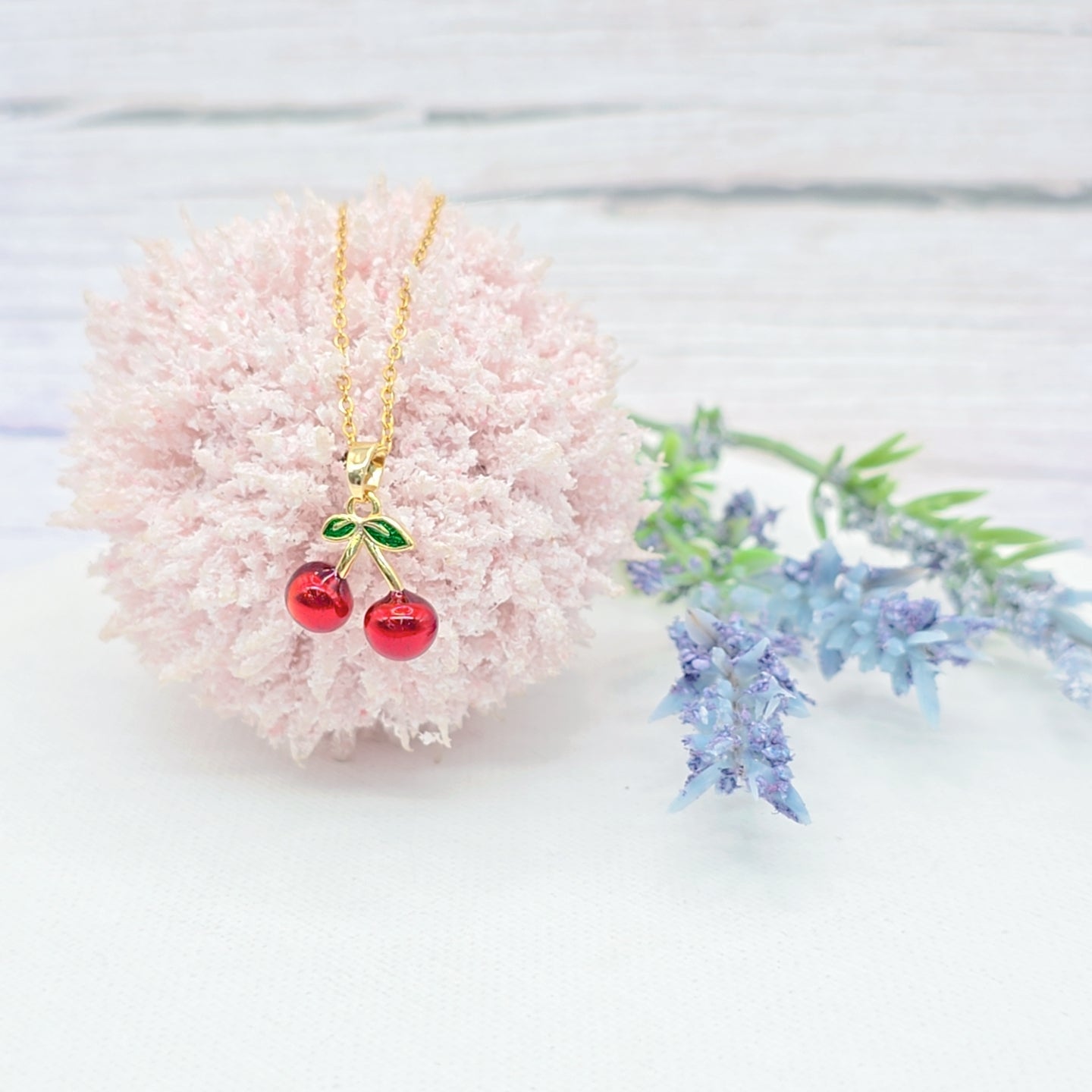 Cherry Red Necklace