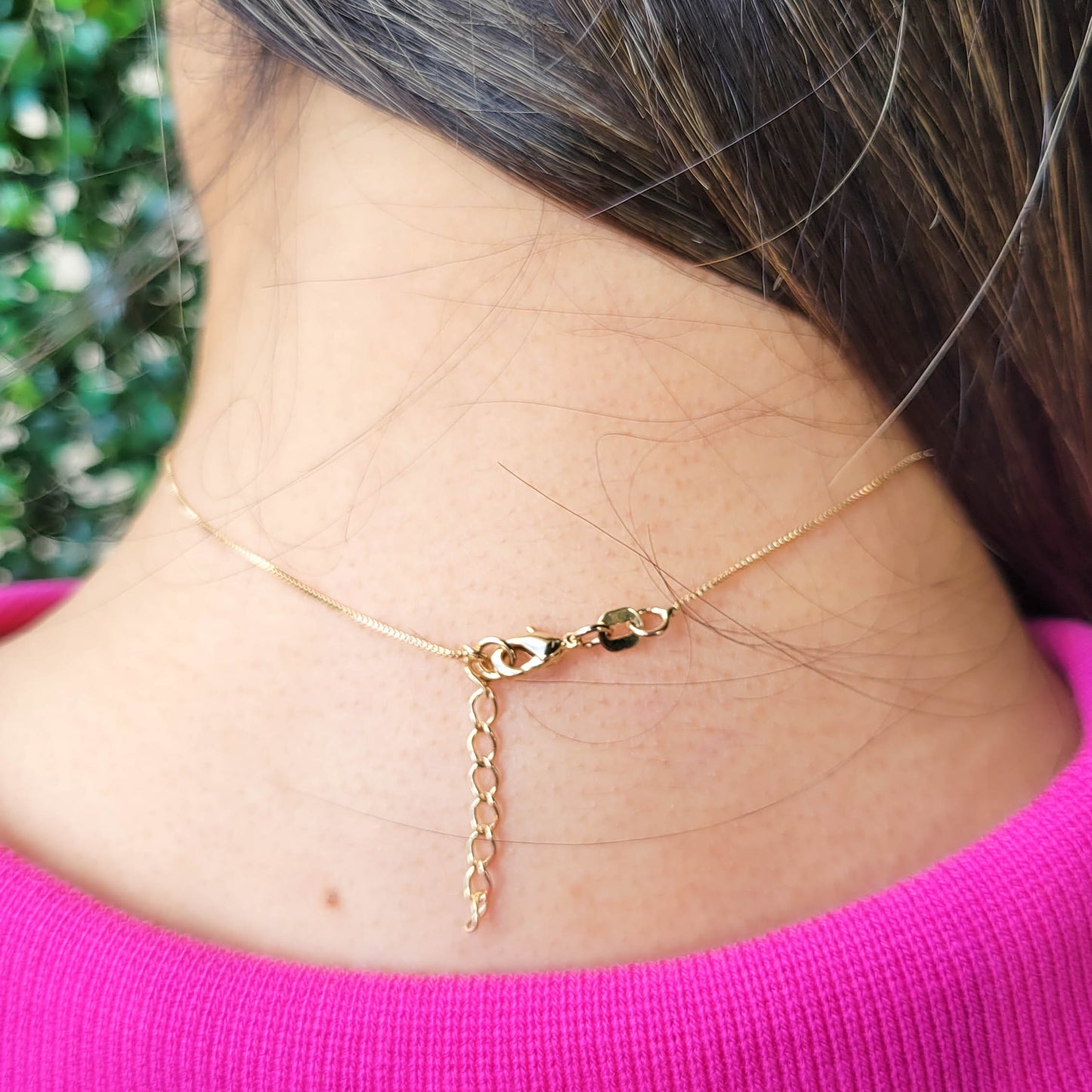 Evil Eye Circle Necklace