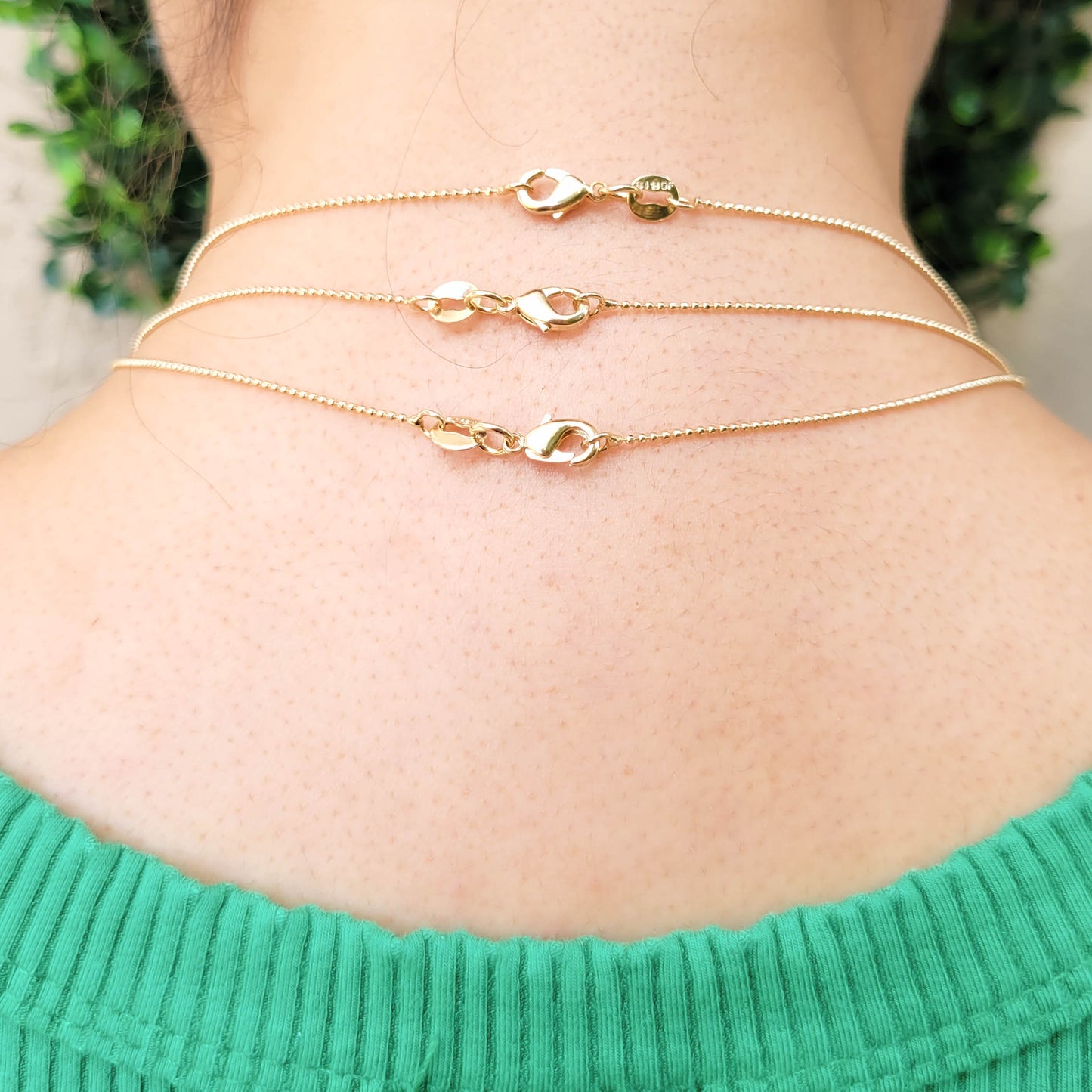 Dainty Beaded Chain