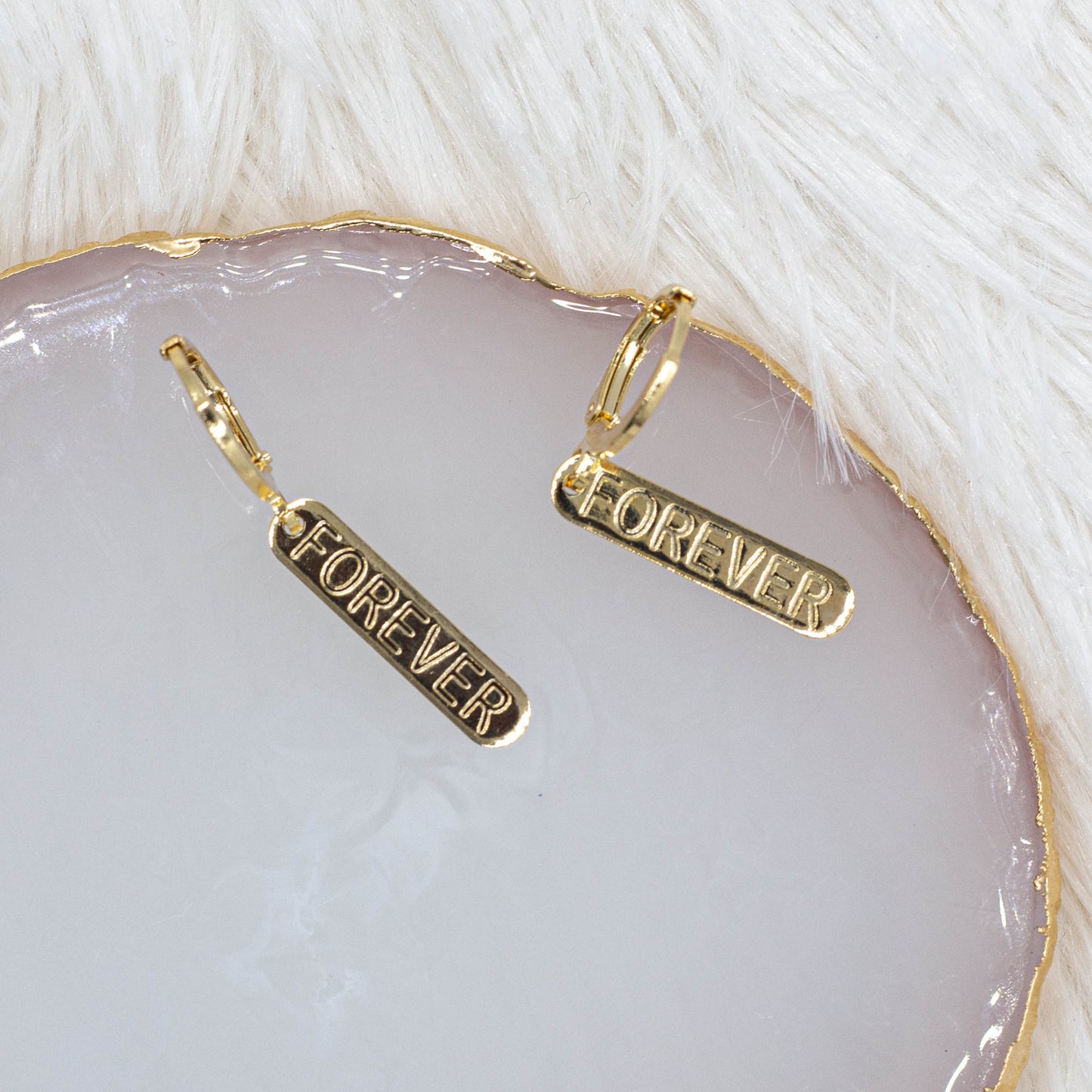 Forever Huggie Earrings