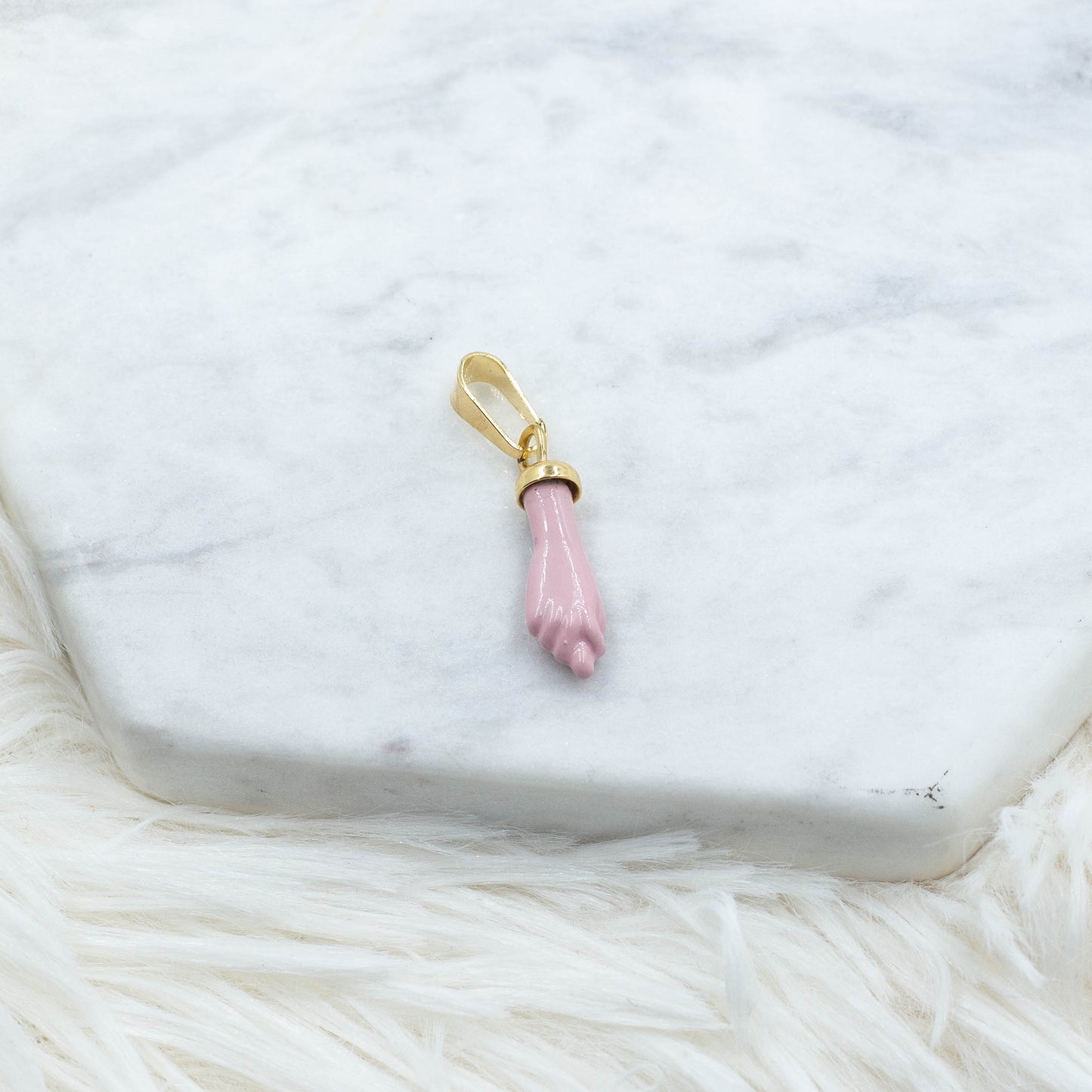 Colorful Figa Hand Pendant