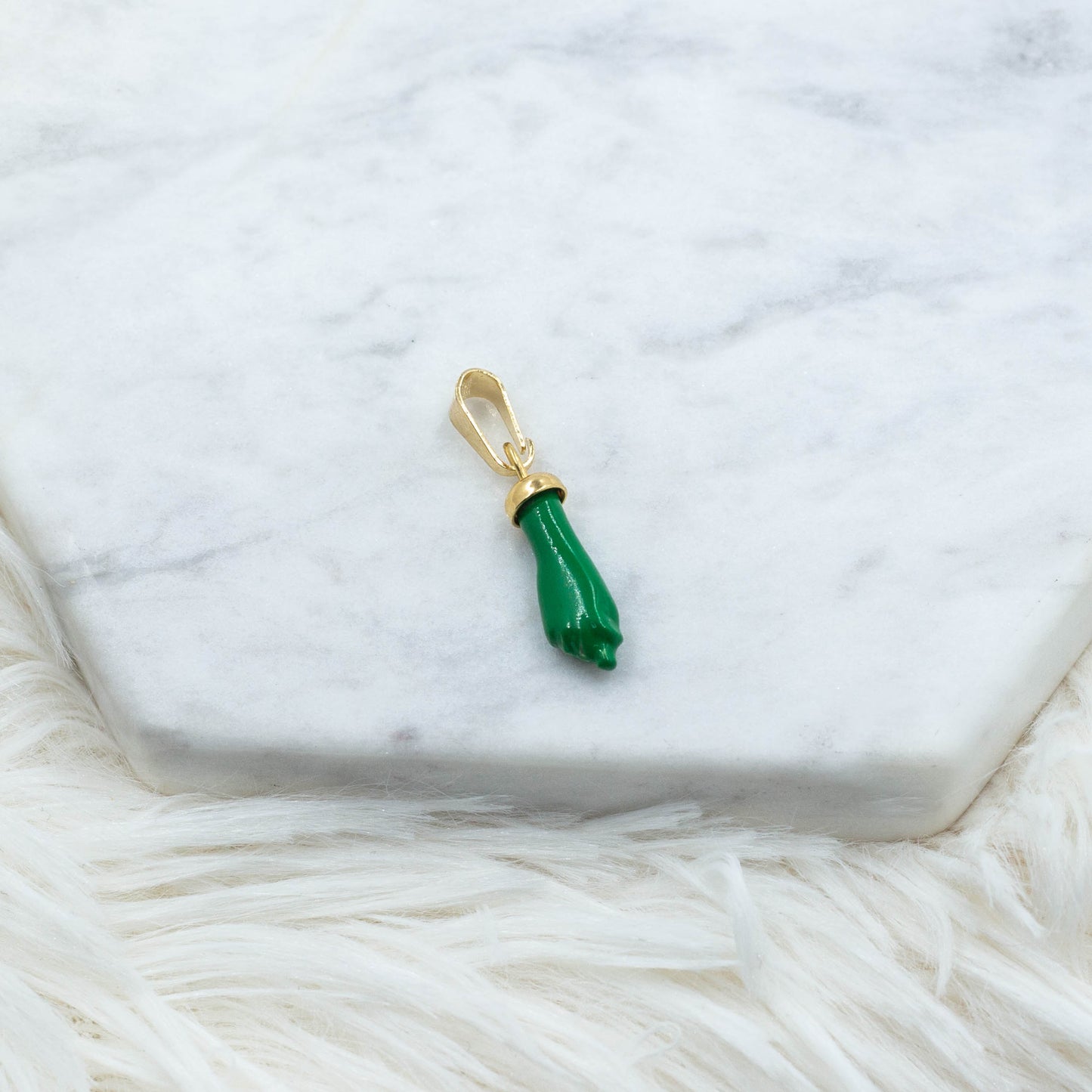 Colorful Figa Hand Pendant