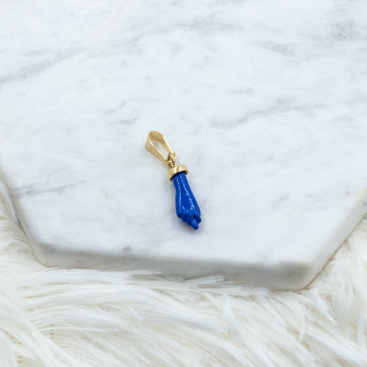 Colorful Figa Hand Pendant