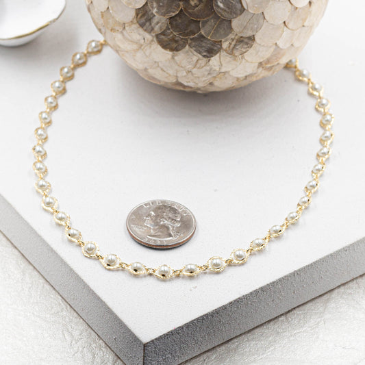 Dainty Small Pearl Set