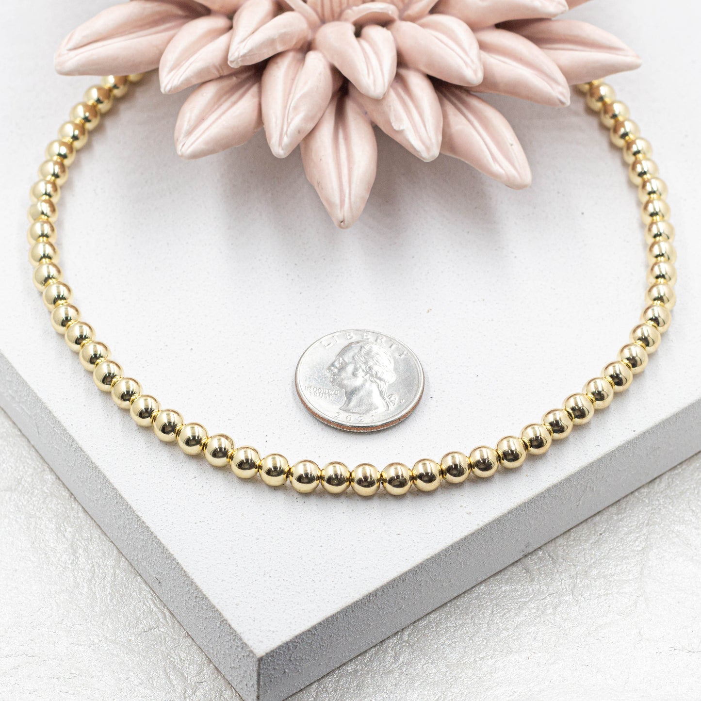 Dainty Beaded Necklace