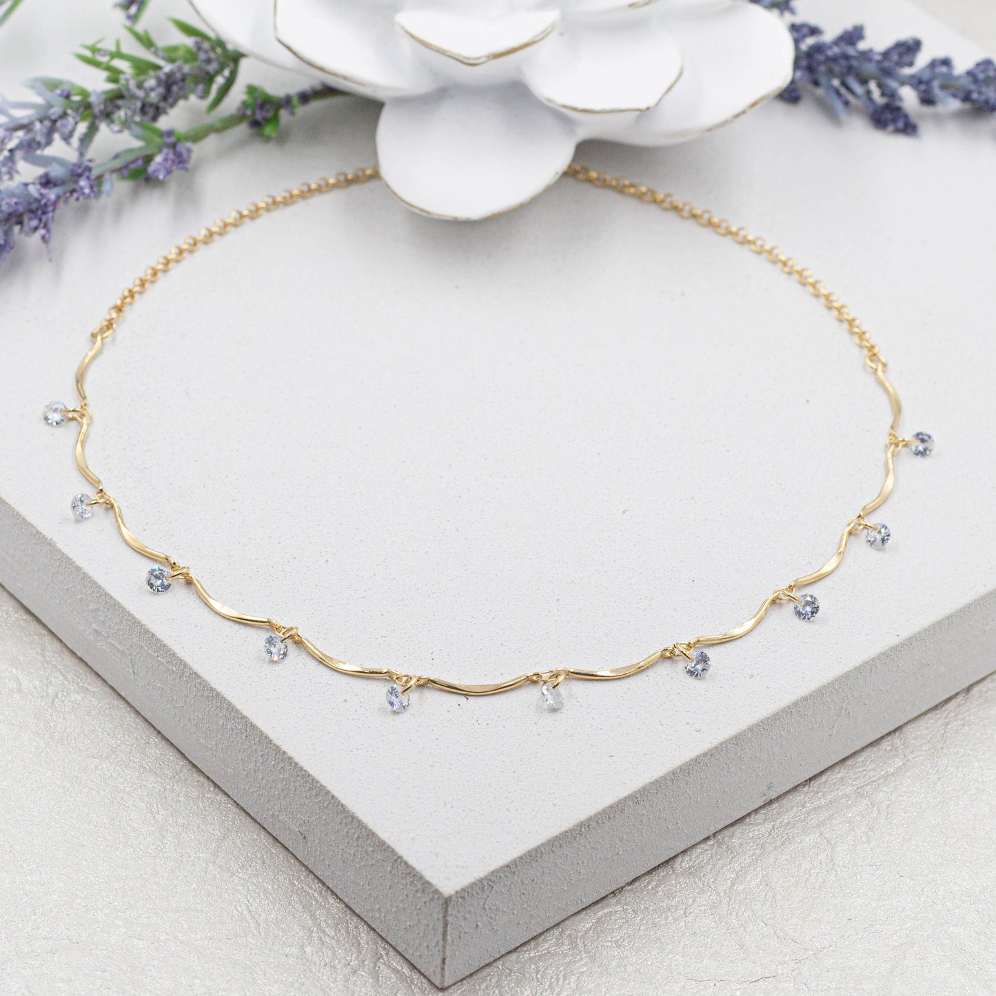 Dainty Zirconia Necklace