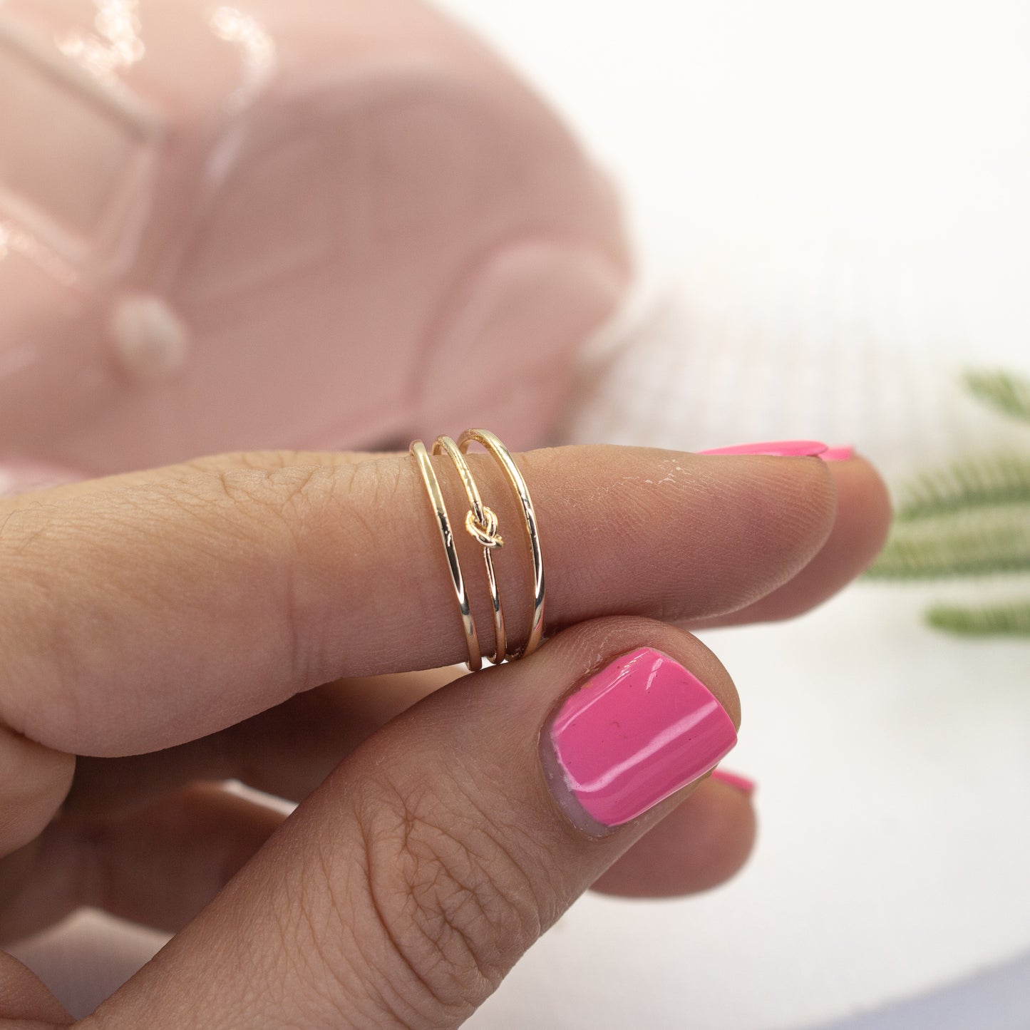 Knot Pinky Finger Ring
