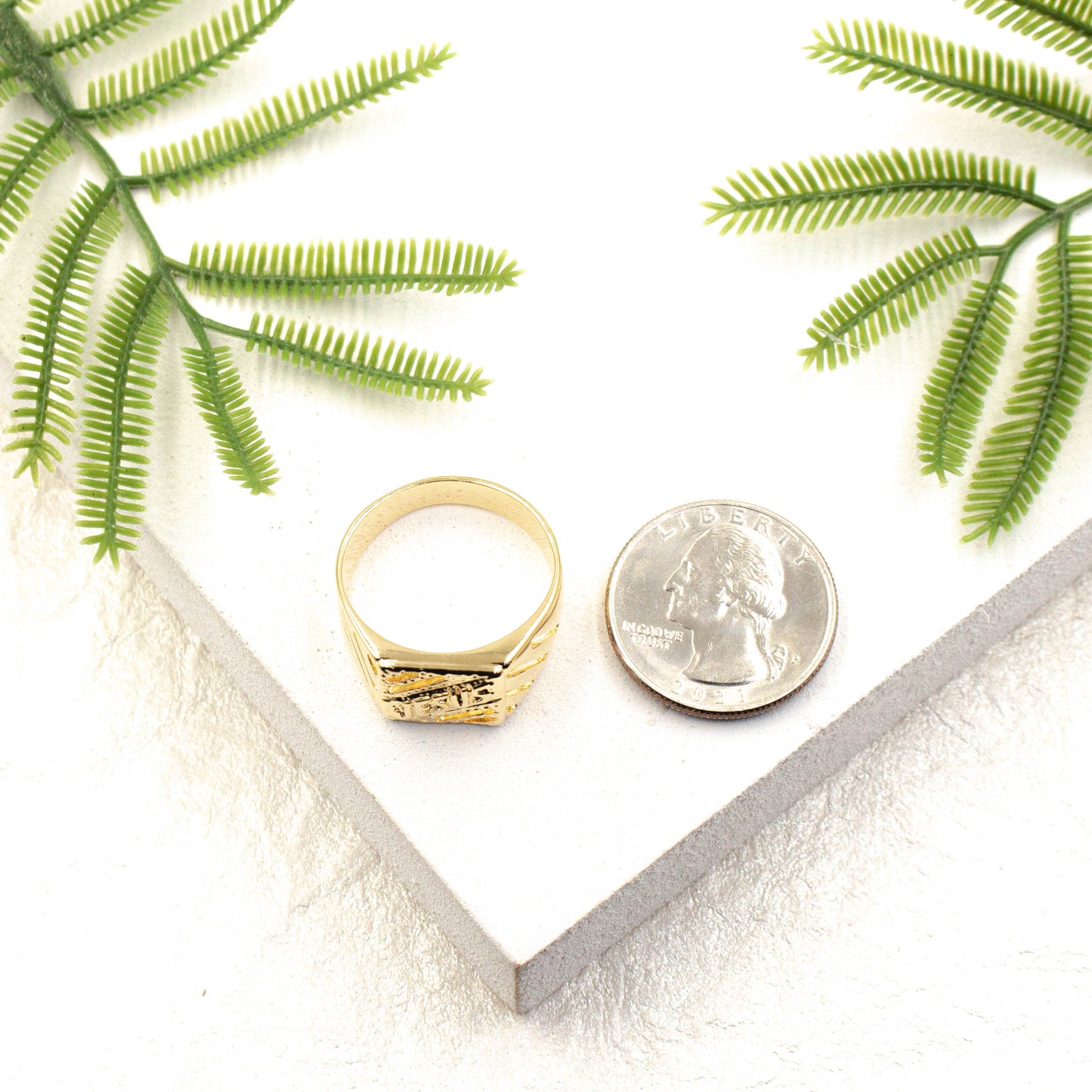 Jesus Ring for Men, Faith Ring, Church Ring