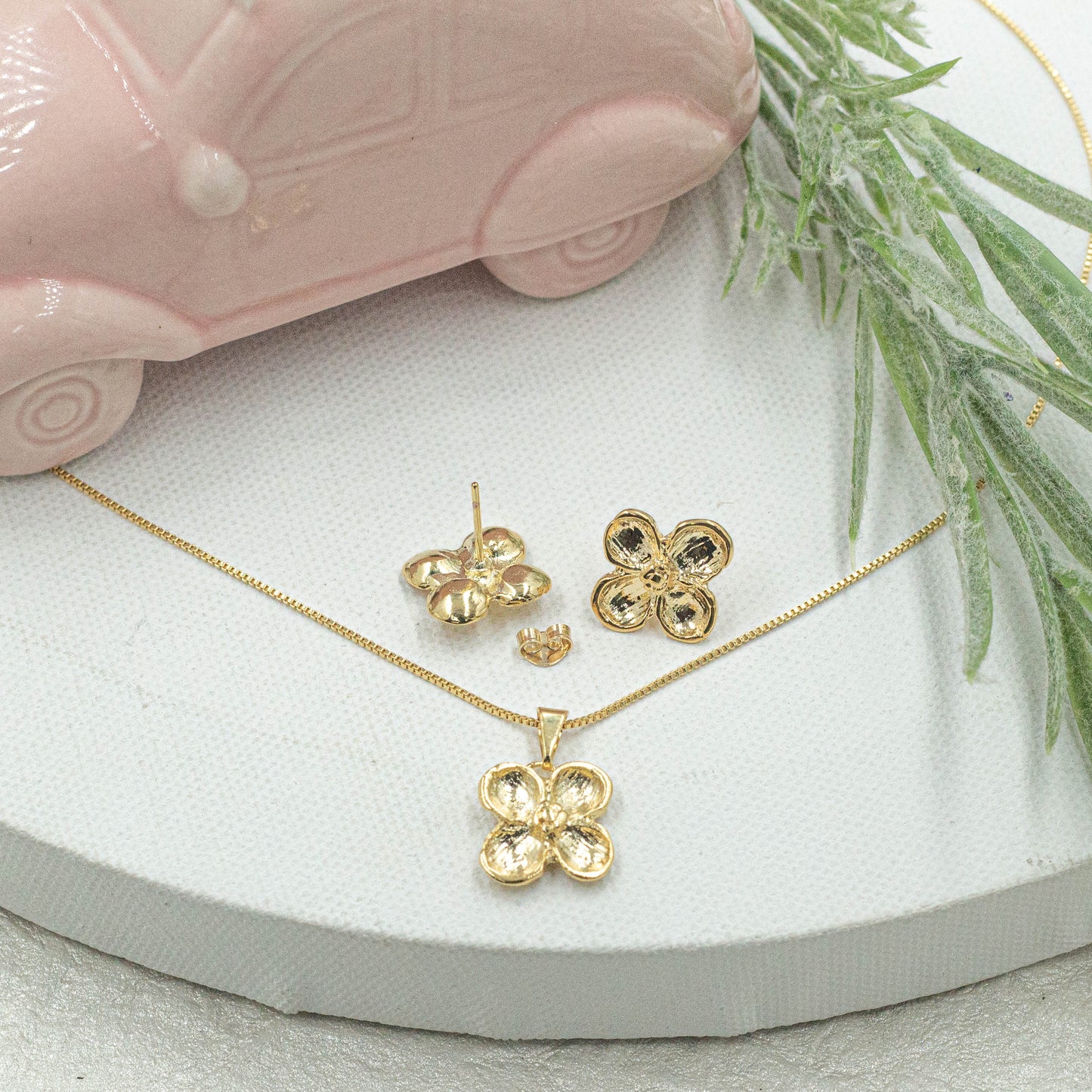 Cherry Blossom Jewelry Set