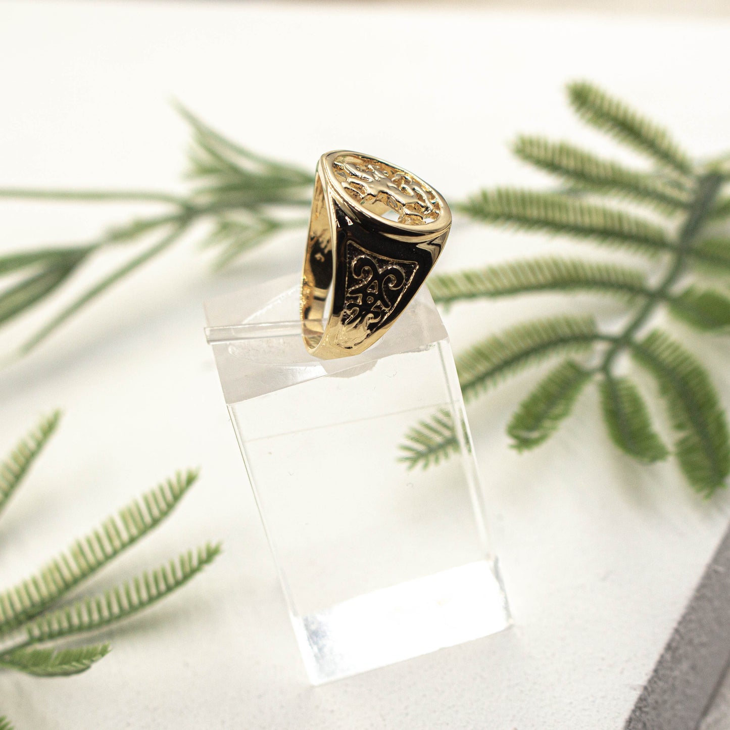 Saint George Ring for Men