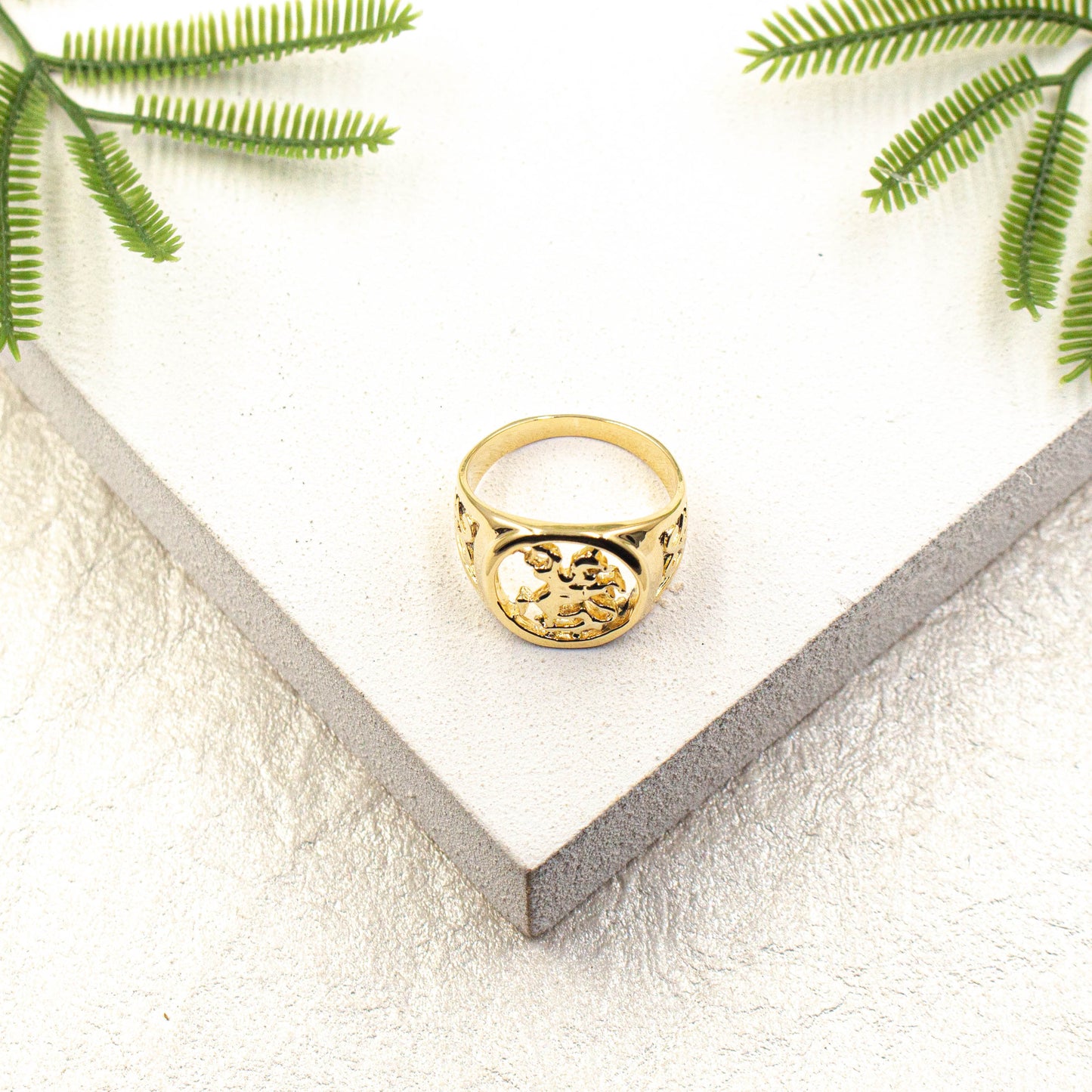 Saint George Ring for Men