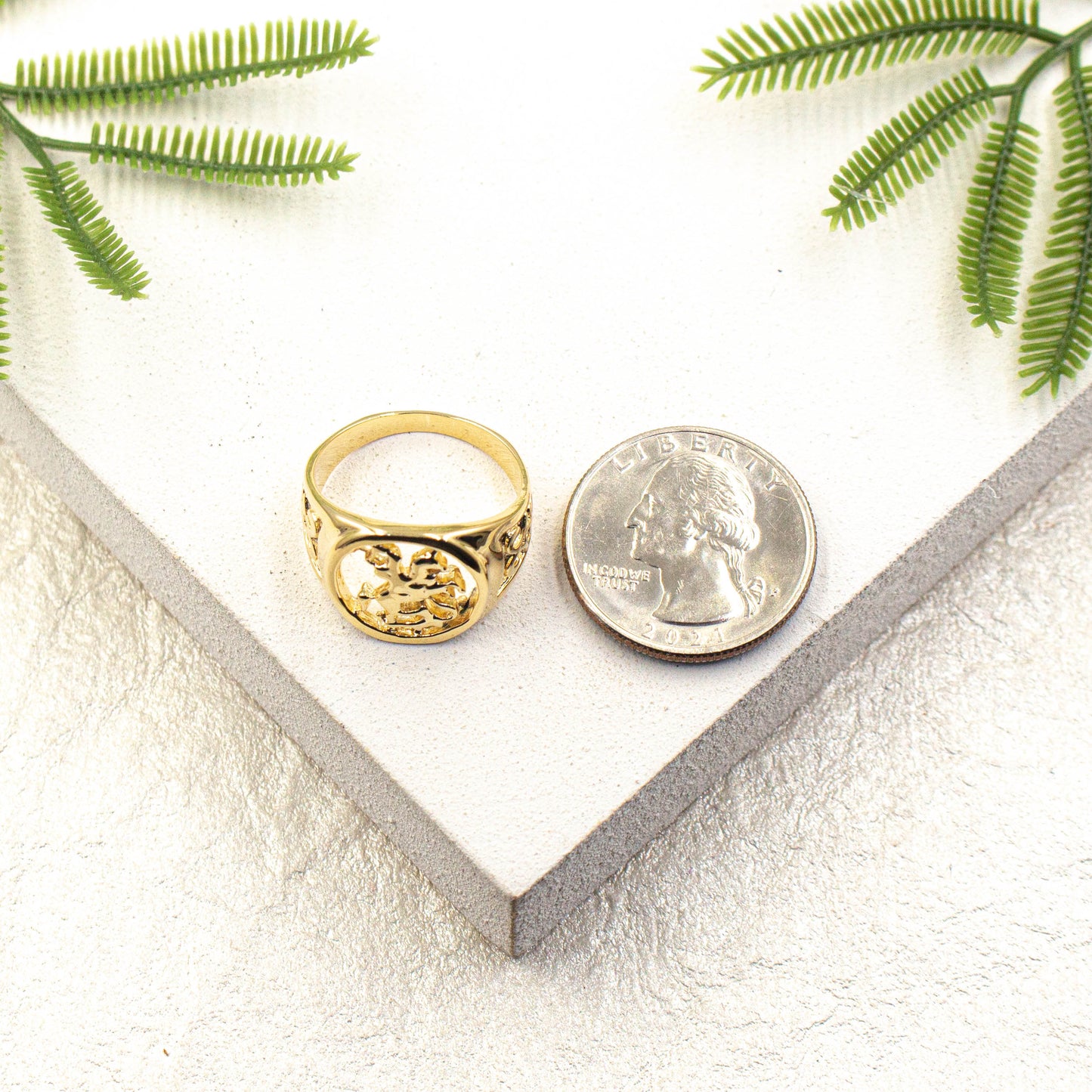 Saint George Ring for Men