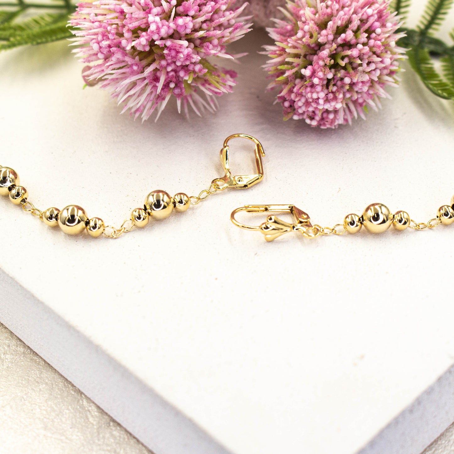 Balls Huggie Earrings
