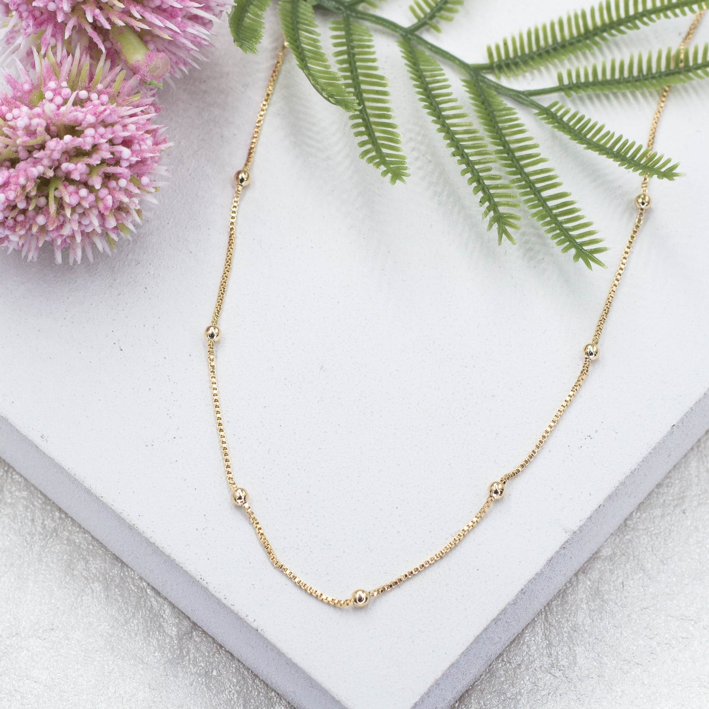 Satellite Chain Necklace