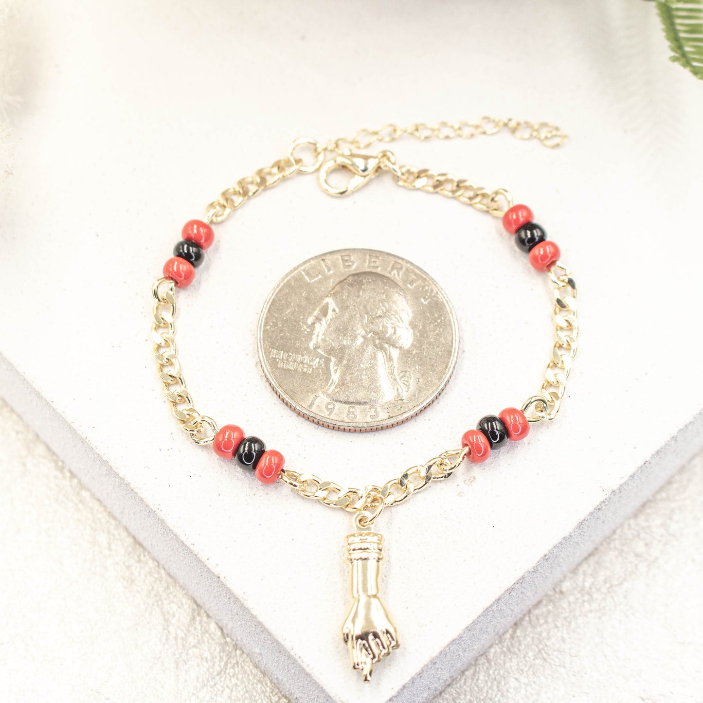 Azabache Figa Hand Kids Bracelet - Different Colors Available