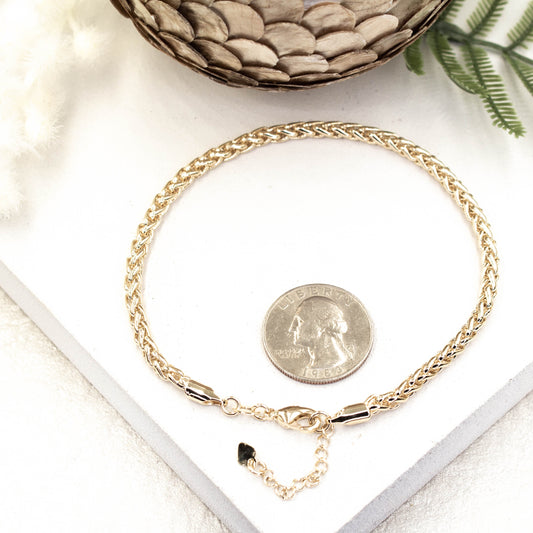 Braid Chain Anklet