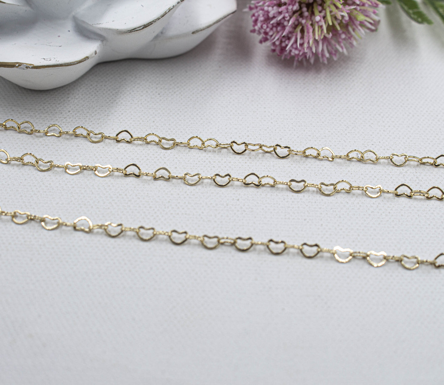 Heart Intertwined Choker & Anklet Set