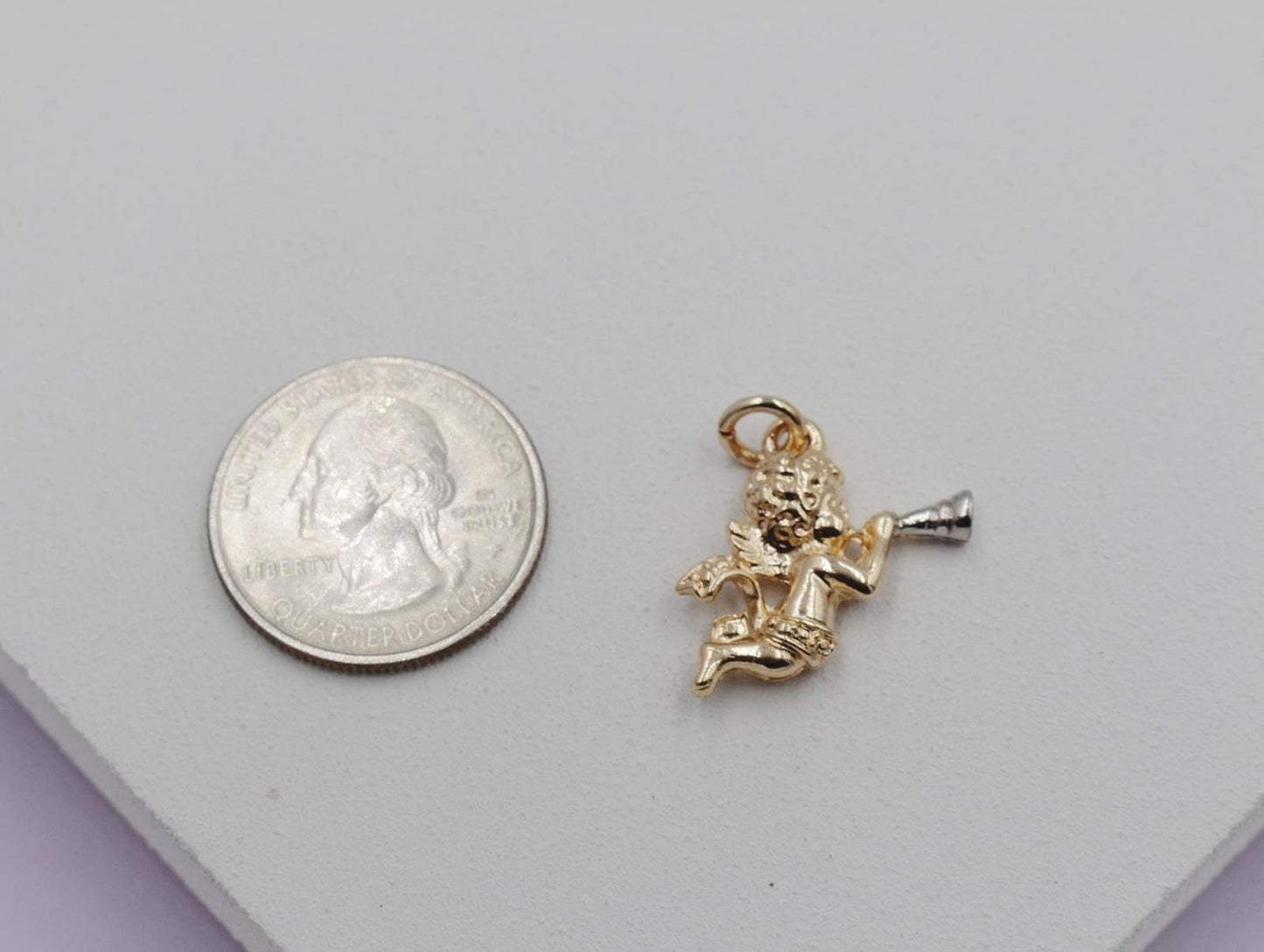 Angel with trumpet Pendant