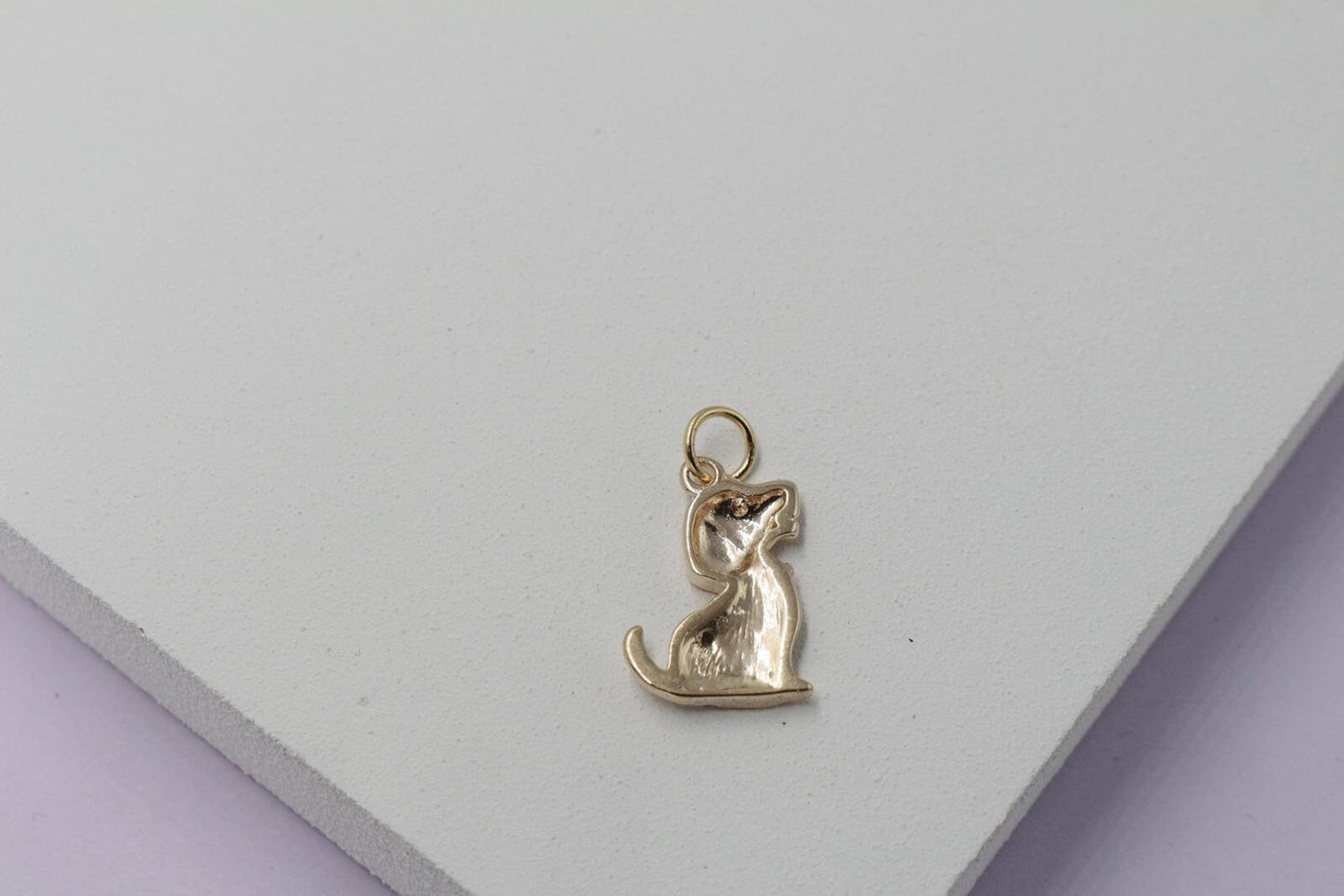 Sitting Down Puppy Dog Pendant