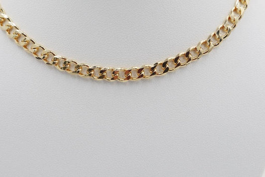 Thin Cuban Link Chain Choker