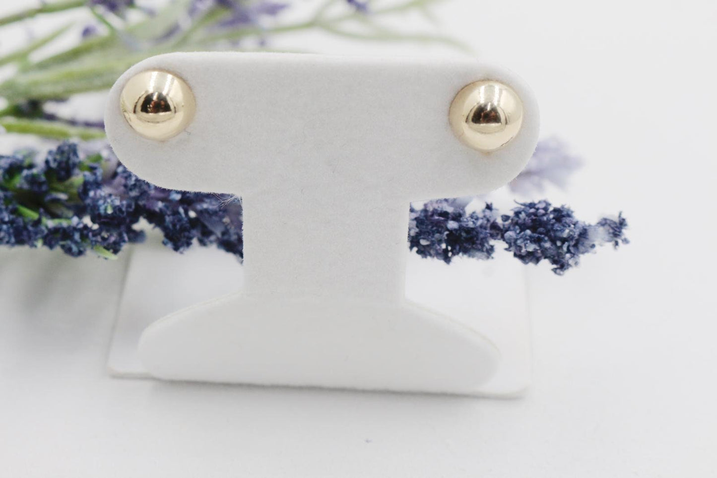Half Spheres Stud Earrings