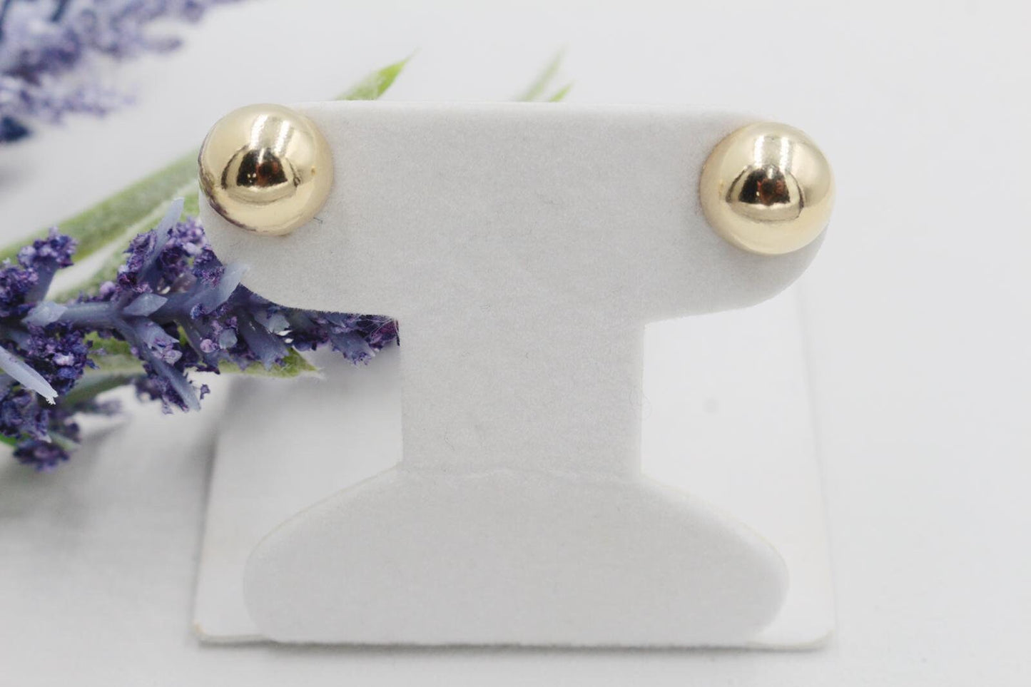 Half Spheres Stud Earrings