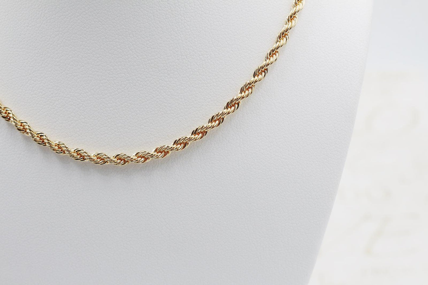 Rope Chain Choker 2mm, 3mm