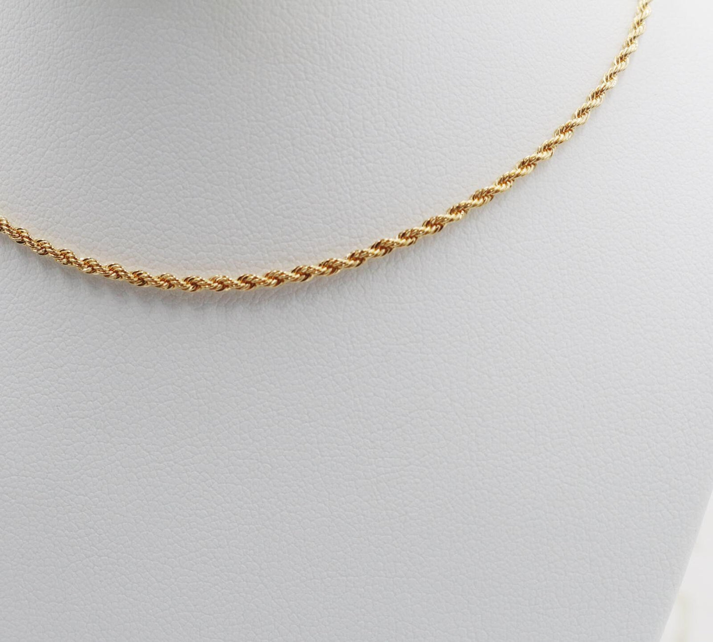 Rope Chain Choker 2mm, 3mm