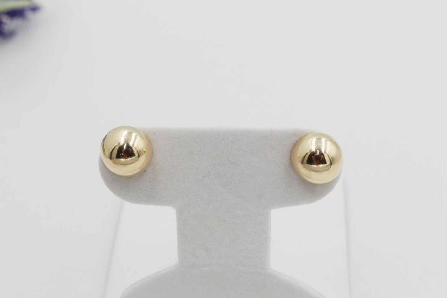 Half Spheres Stud Earrings