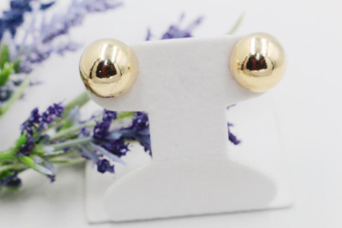 Half Spheres Stud Earrings