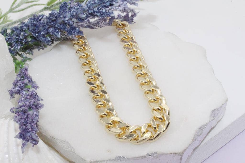 Chunky Cuban Chain Necklace 10mm