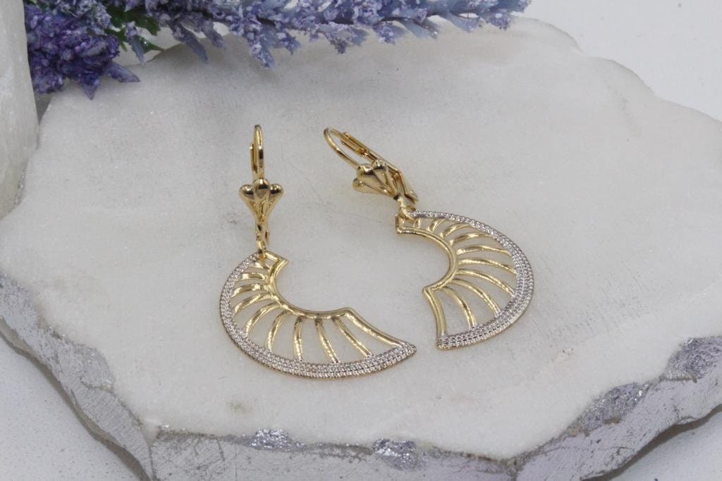 Trendy Golden Silver Set