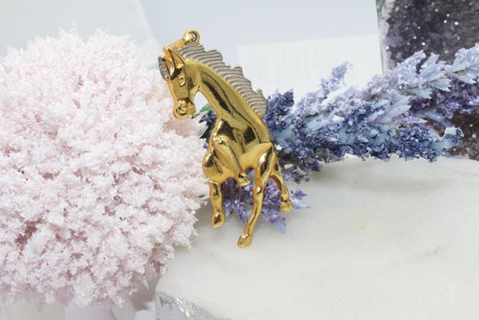 Large Racing Horse Pendant