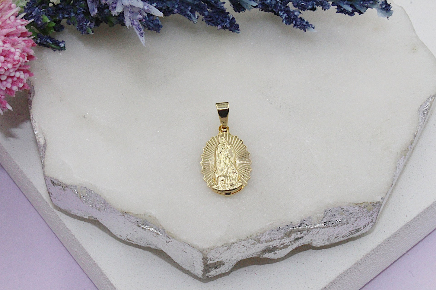 Our Lady of Guadalupe Medallion Pendant