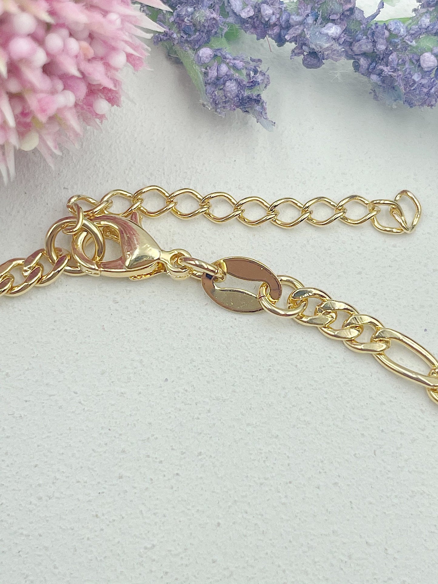 Figaro Chain with Elephant Anklet