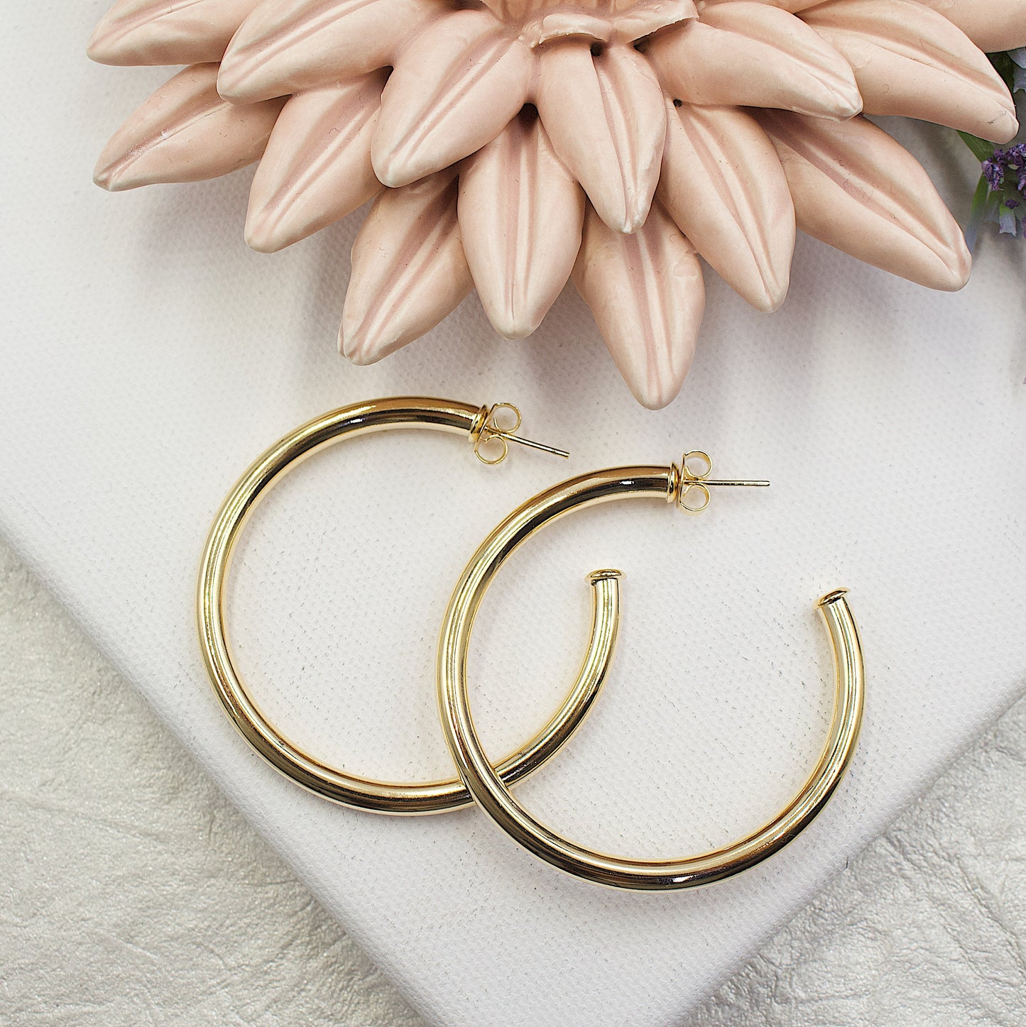 Open Hoop Earrings