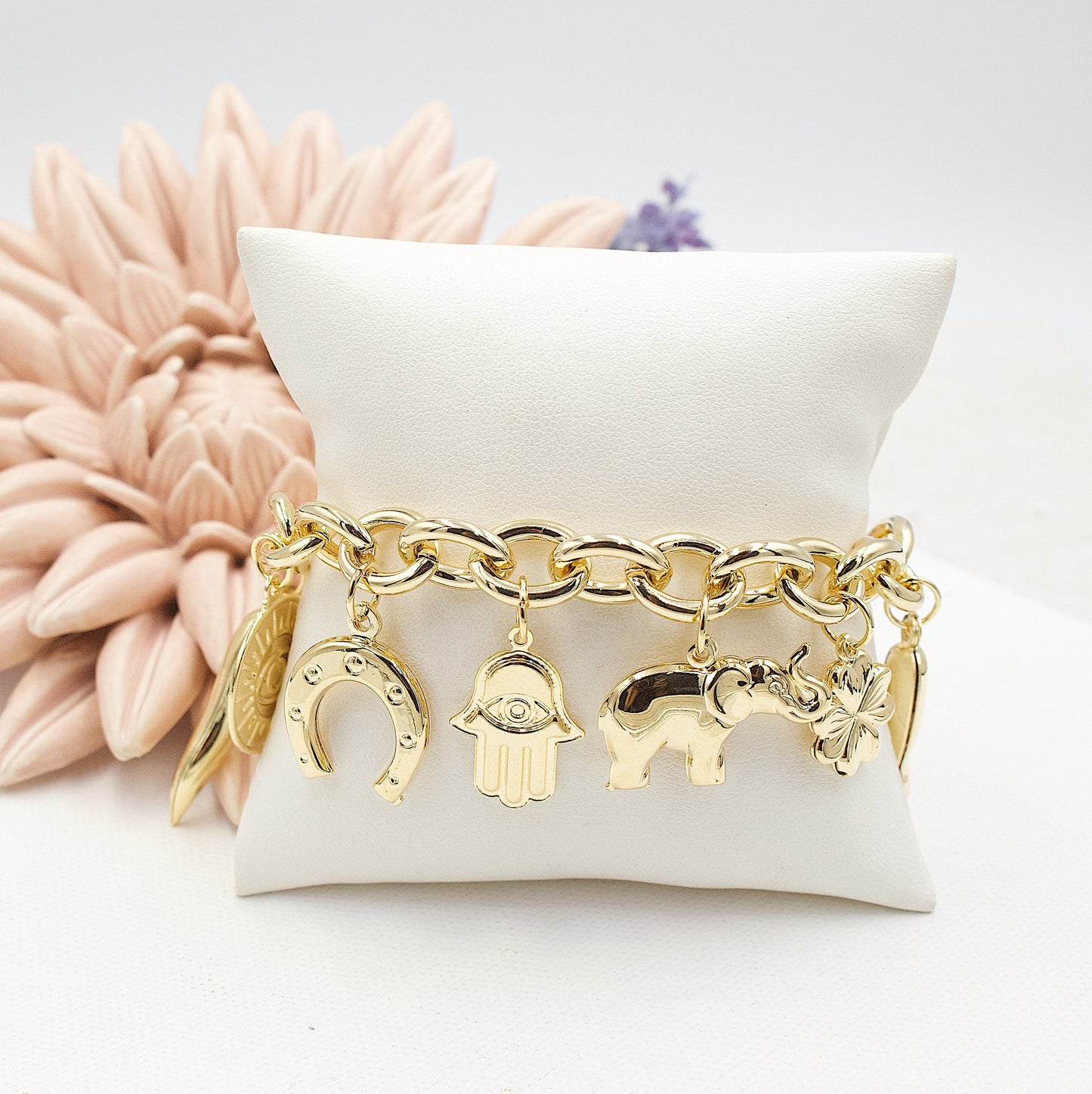 7 Times Good Luck Talisman Charm Bracelet