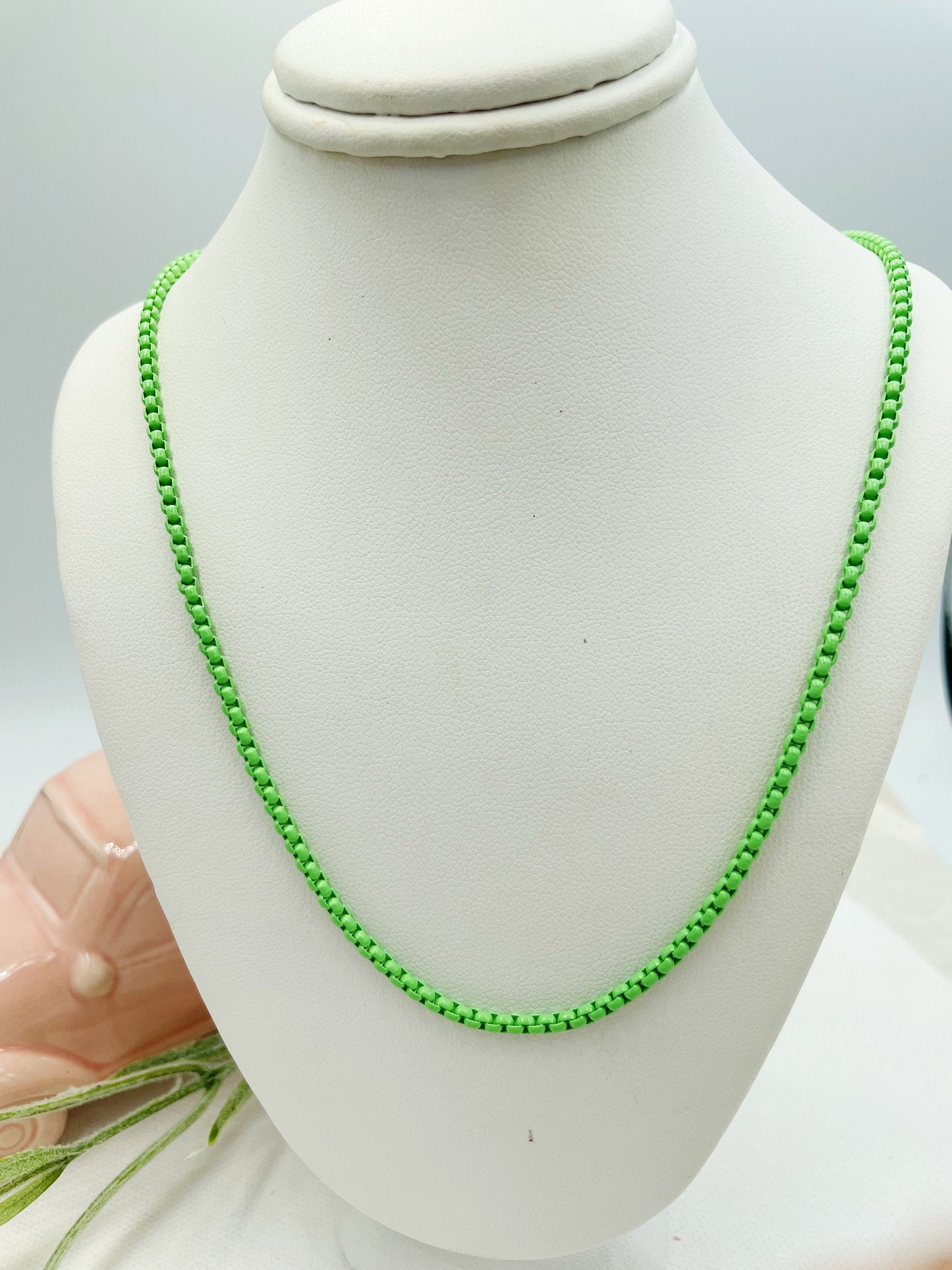 Happy Enamel Colors Beach Necklace