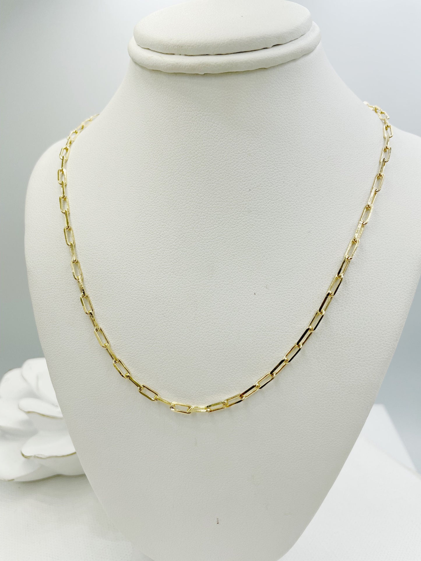 PaperClip Chain Necklace 2,5mm