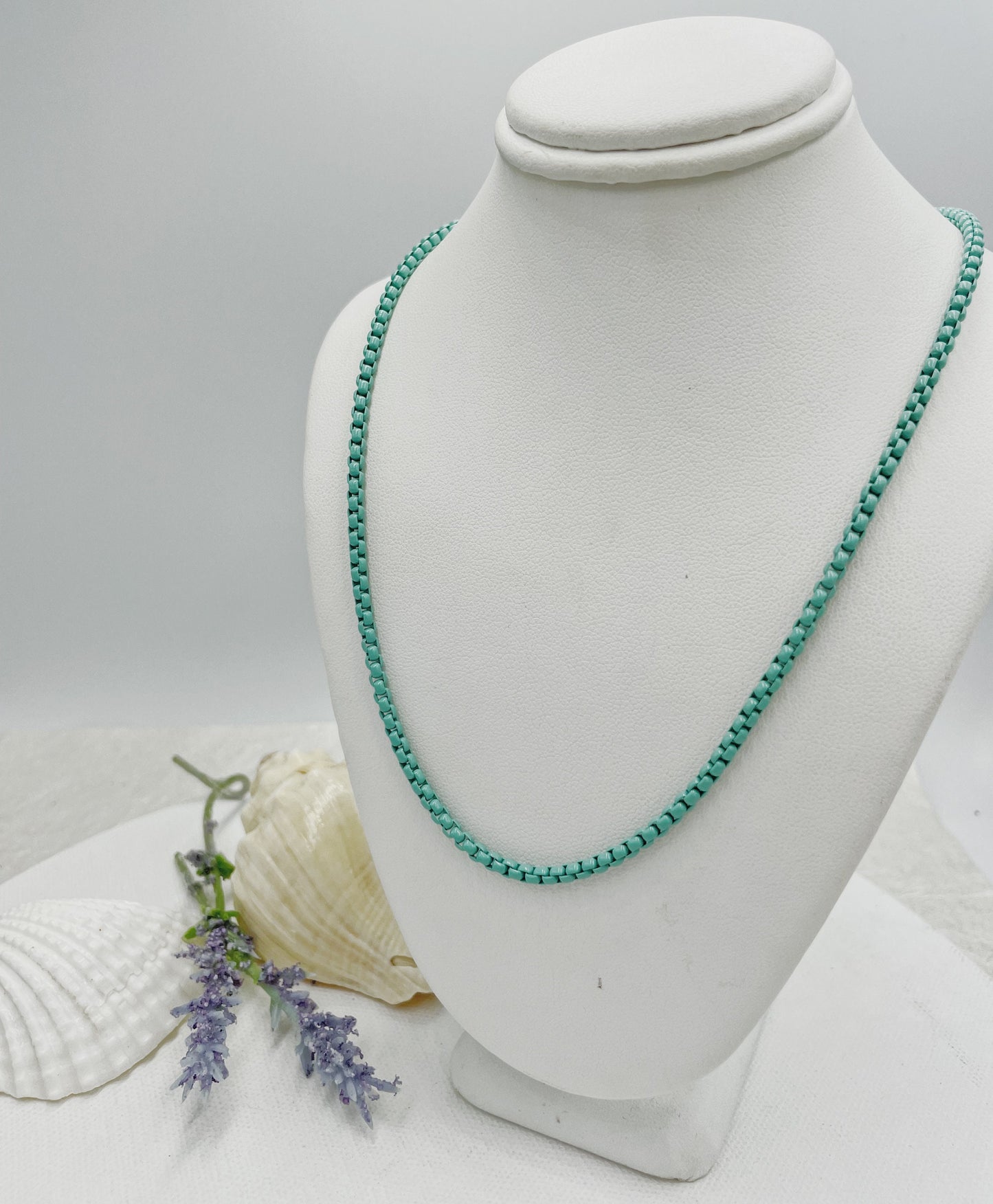 Colorful Enamel Beach Necklace