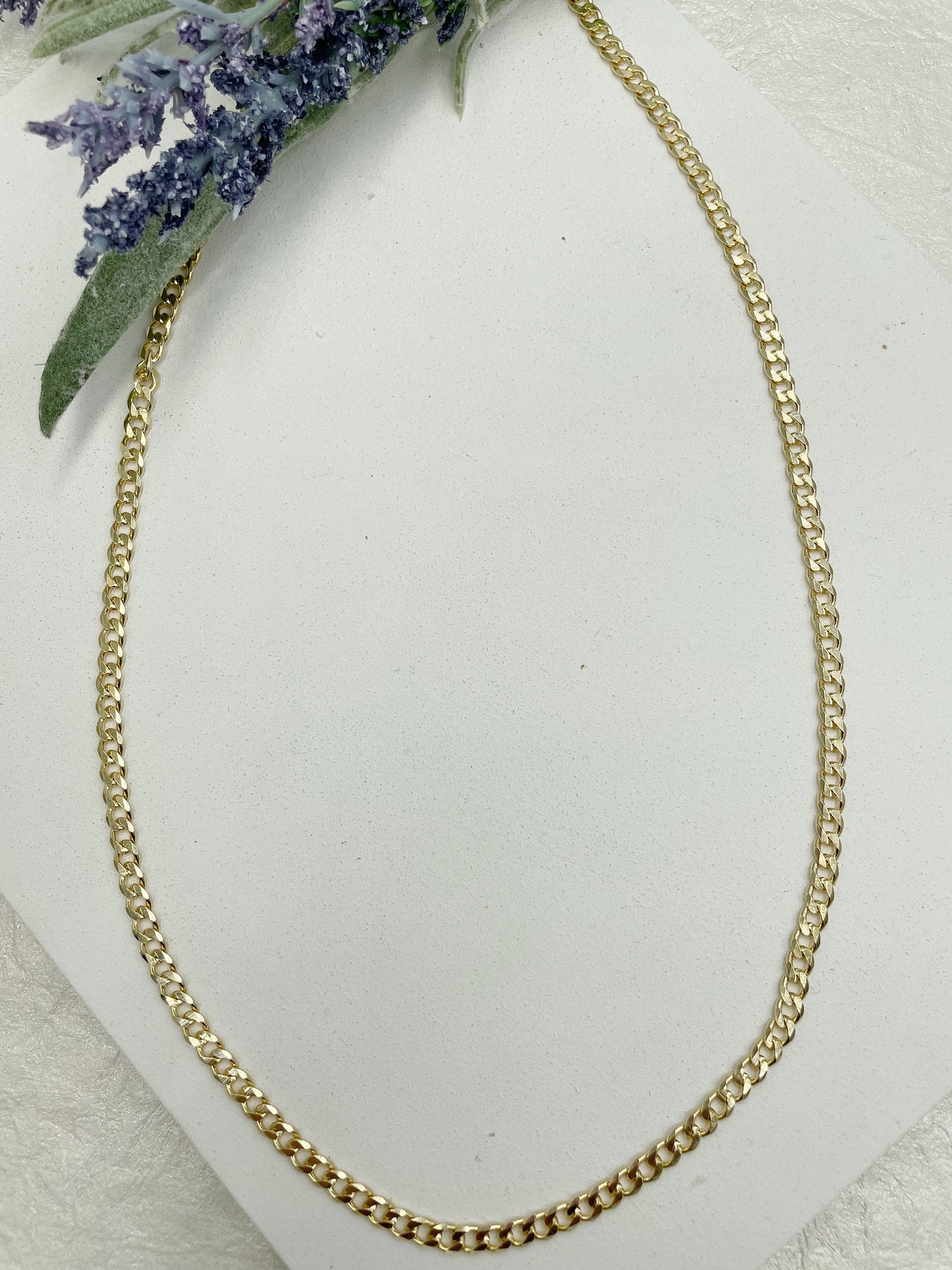 Cuban Link Chain Necklace 5mm