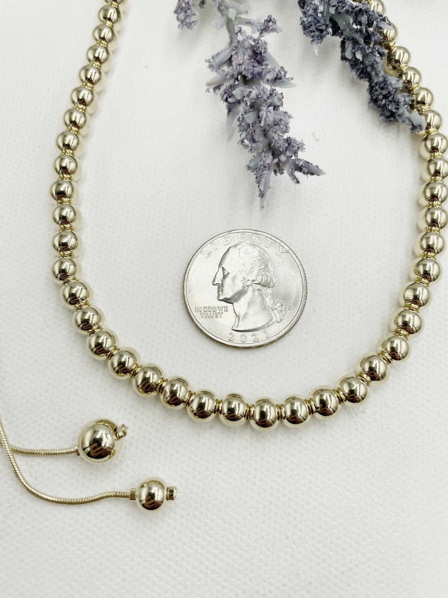 Vintage Beads Clasp Adjustable