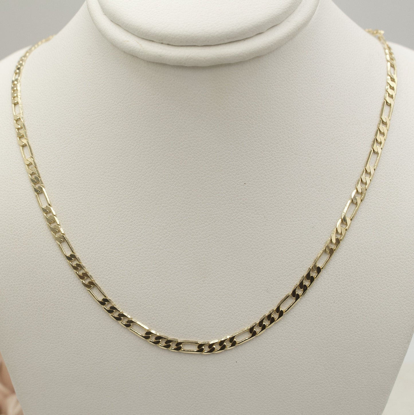 Figaro Chain Necklace 3mm