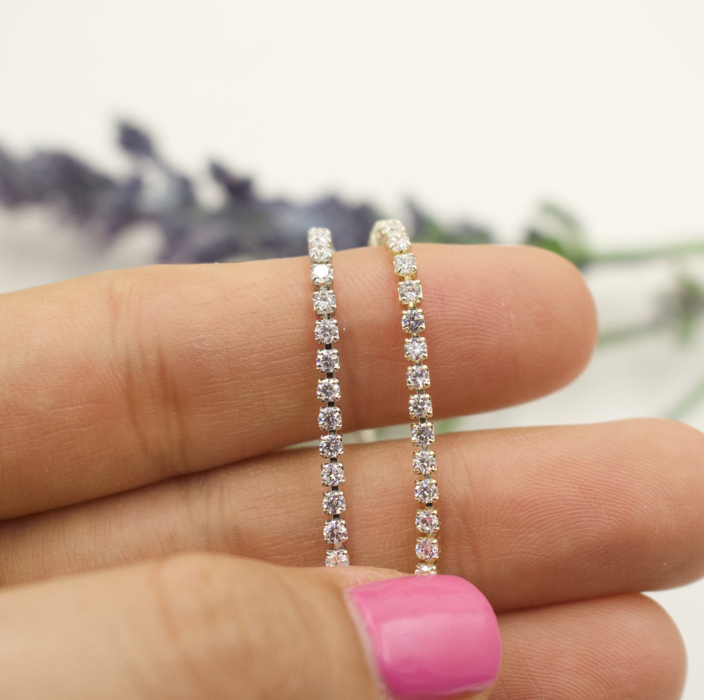 Cubic Zirconia Tennis Bracelet