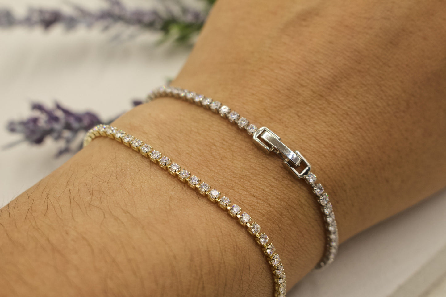 Cubic Zirconia Tennis Bracelet