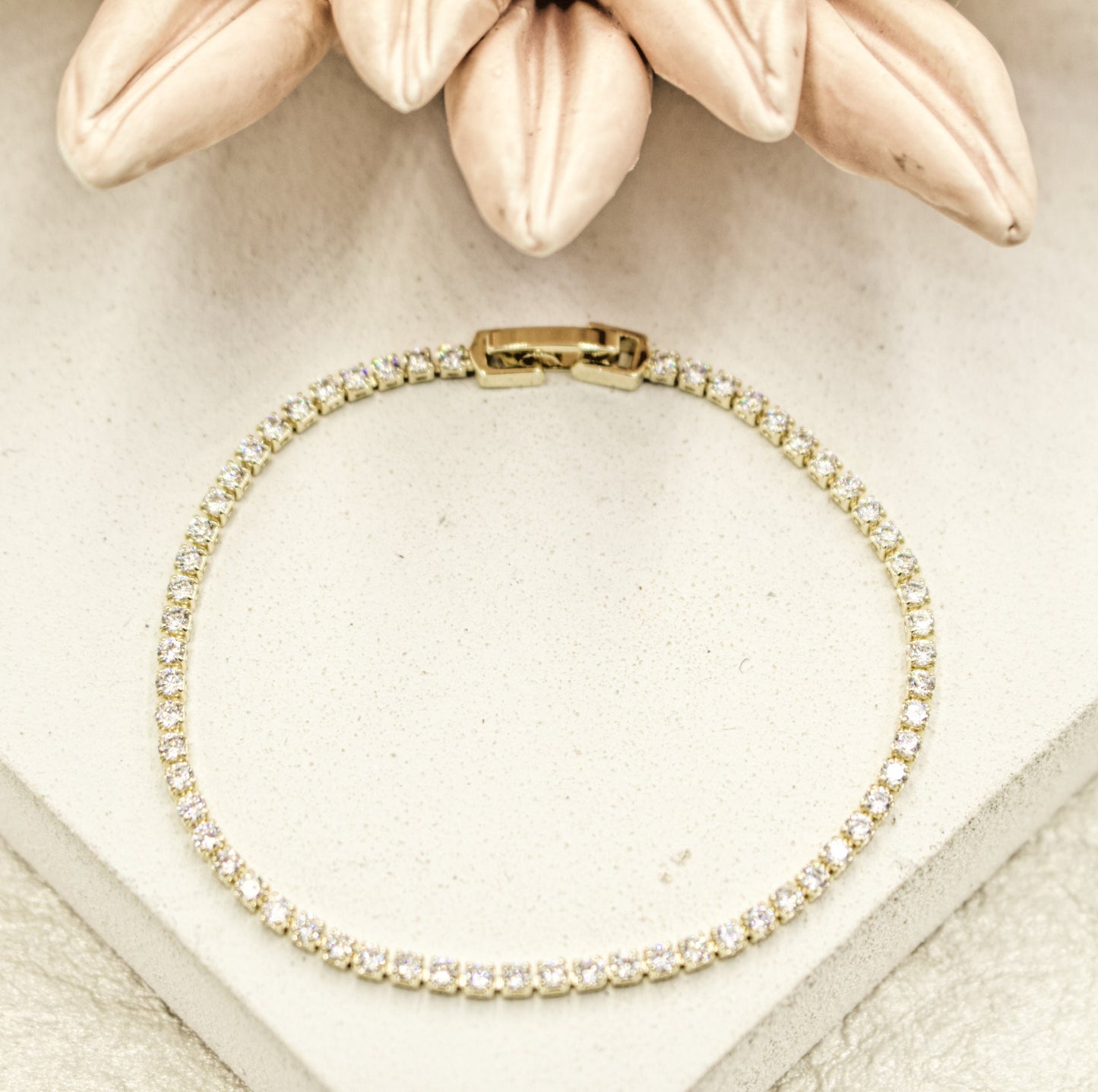 Cubic Zirconia Tennis Bracelet