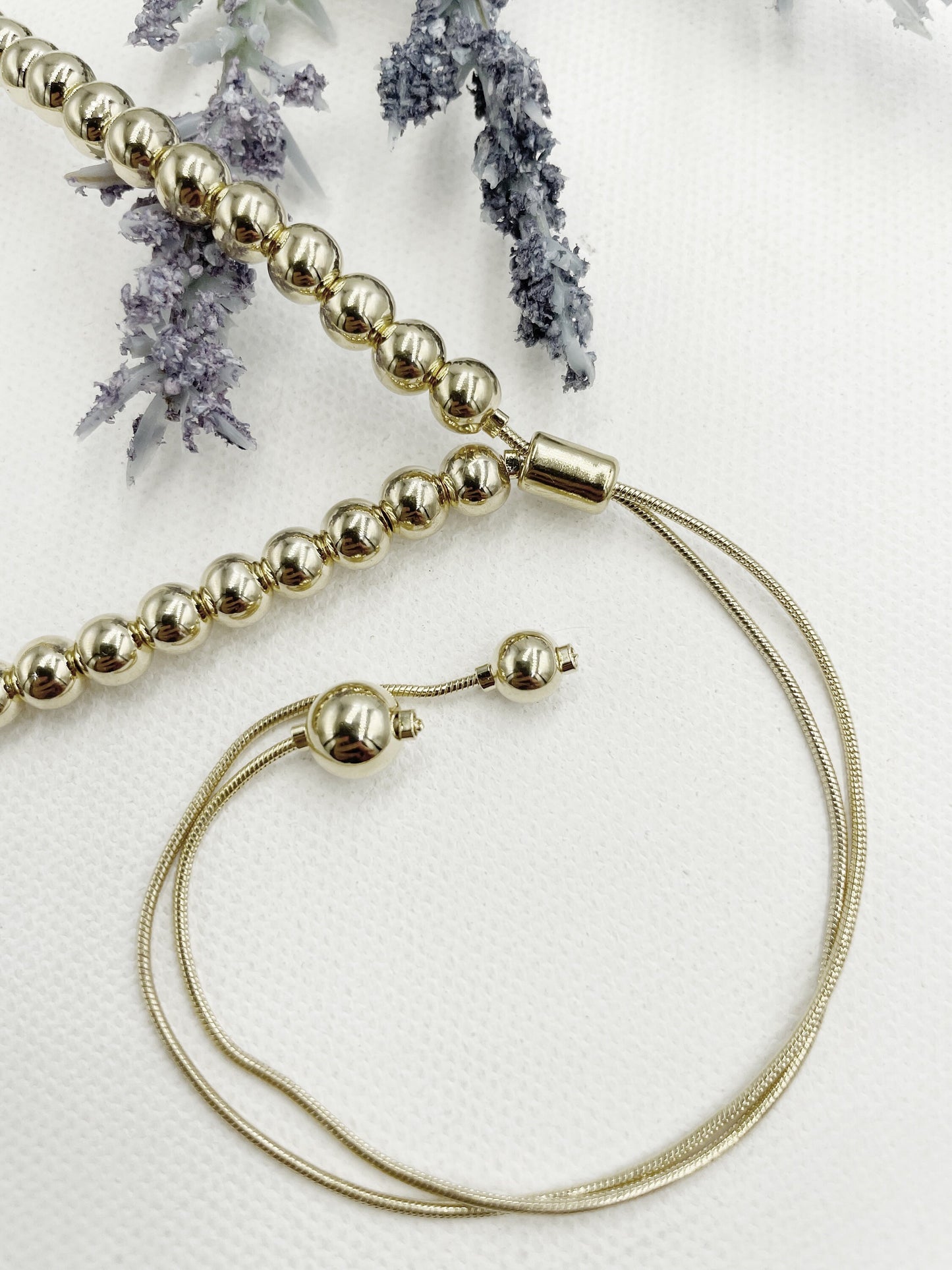 Vintage Beads Clasp Adjustable